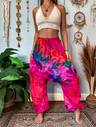 LUCY HAREM TROUSERS- SWEET TART